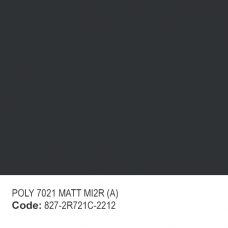 POLYESTER RAL 7021 MATT MI2R (A)